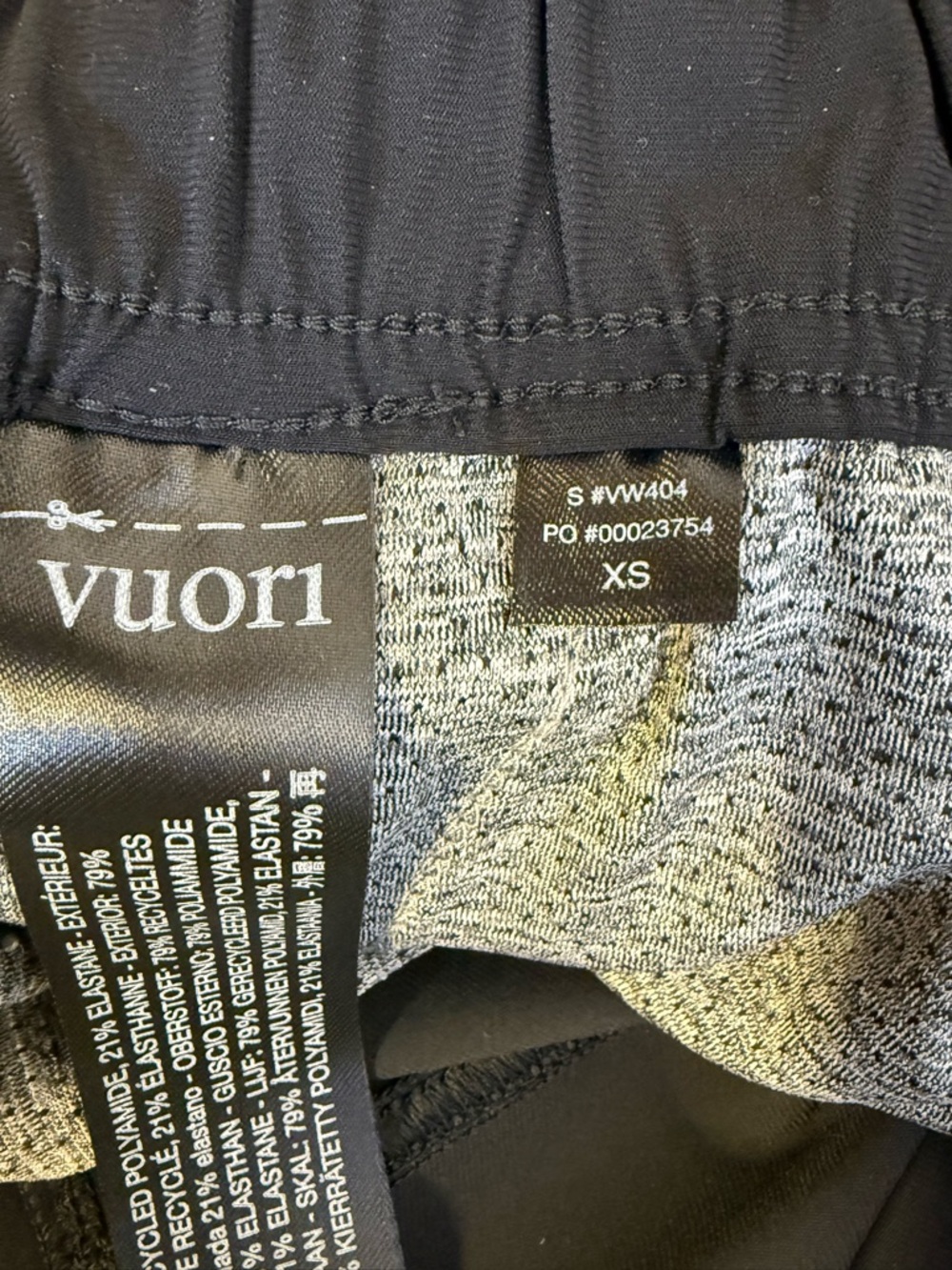 Vuori Miles Ankle Pant Black Tapered Leg Elastic Waist Size XS - Picture 5 of 11